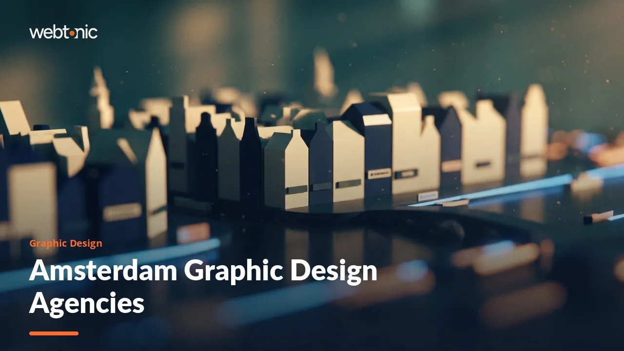 Amsterdam Graphic Design Agencies in 2026: Who Keeps the Brand System — Web Tonic blog thumbnail
