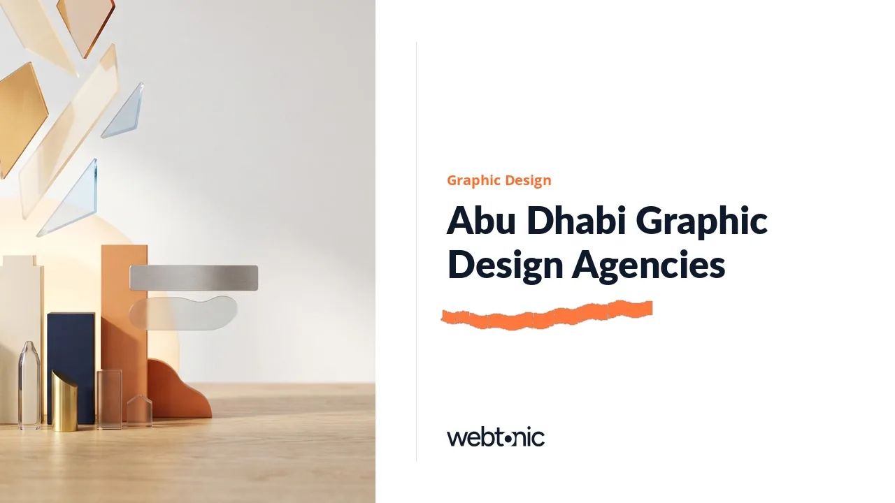 Abu Dhabi Graphic Design Agencies in 2026 and Bilingual Artwork — Web Tonic blog thumbnail