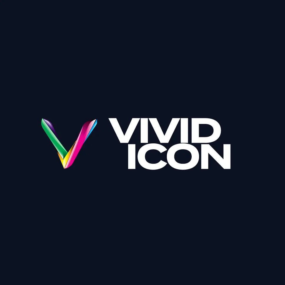 Vivid Icon Logo