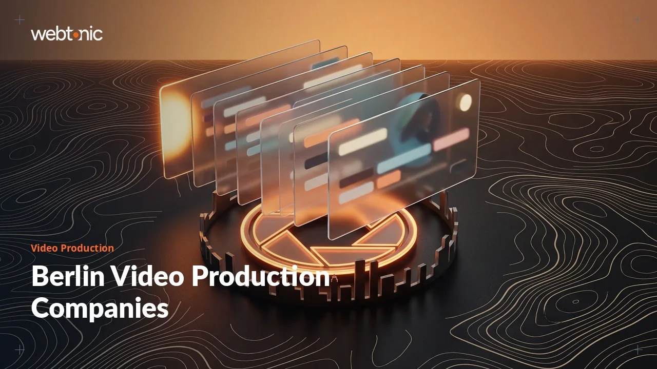 22 Best Video Production Companies in Berlin (2026) — Web Tonic blog thumbnail