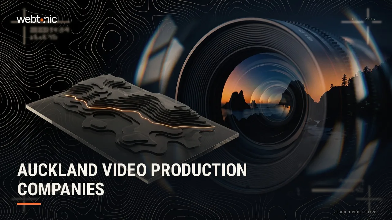 Seventeen Video Production Companies in Auckland for 2026 — Web Tonic blog thumbnail