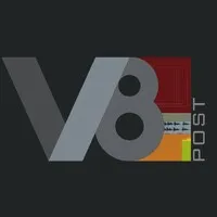 V8 post - Pós produção e Finalização Logo