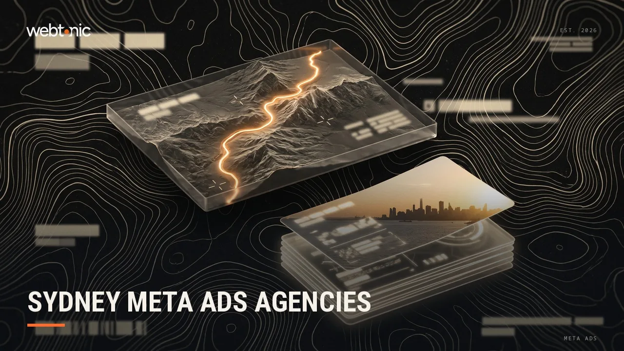 Sixteen Sydney Meta Ads Agencies, Three Named Clients: The 2026 Read — Web Tonic blog thumbnail