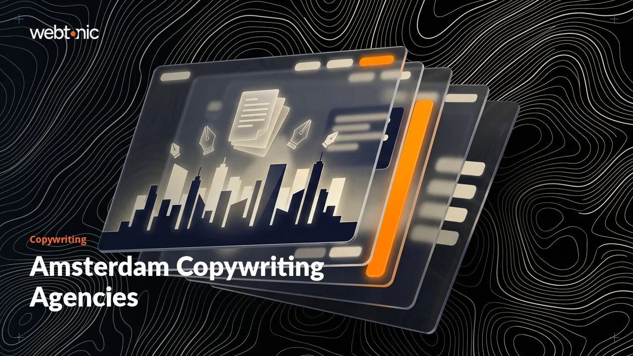 Dutch or English First? Amsterdam Copywriting Agencies in 2026 — Web Tonic blog thumbnail