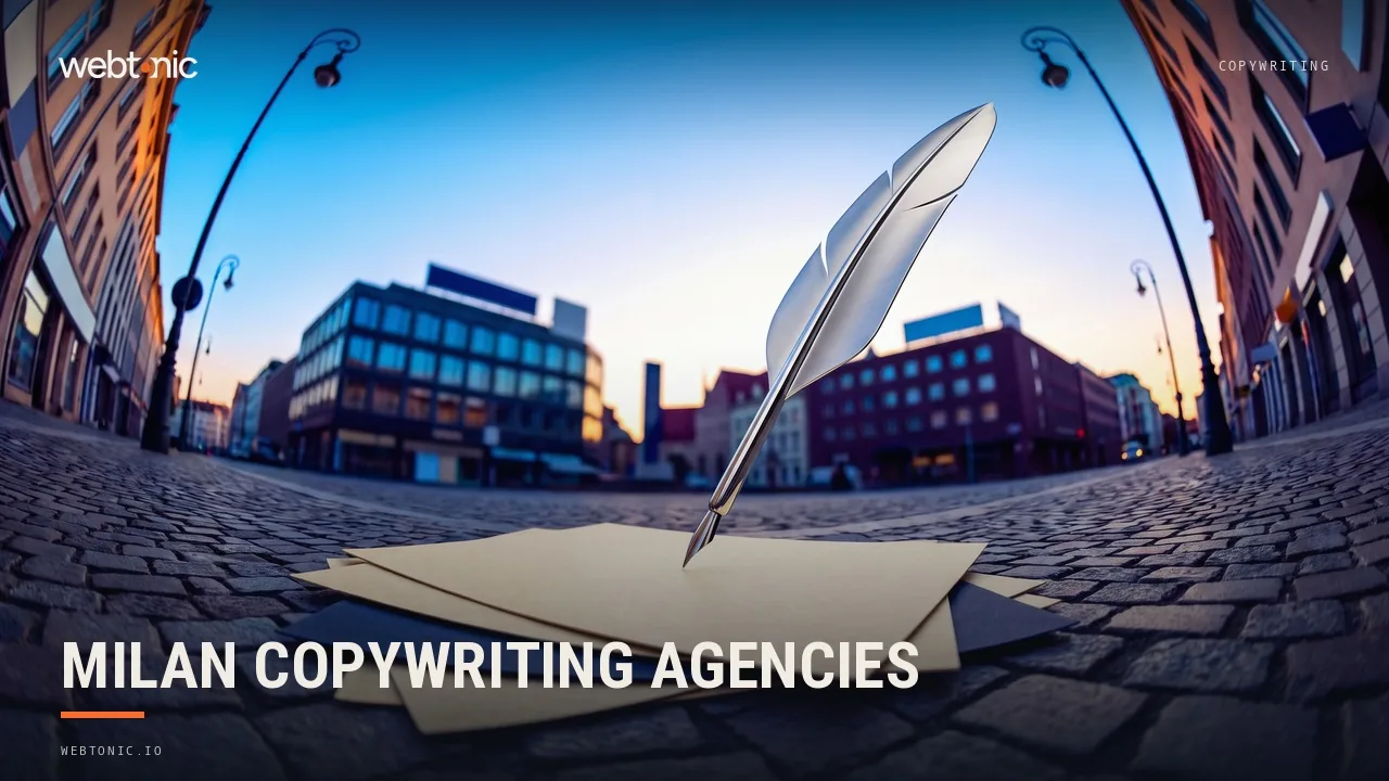Nine Milan Copywriting Agencies Worth a 2026 Shortlist — Web Tonic blog thumbnail