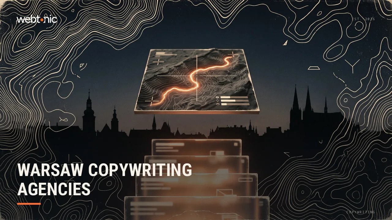 Warsaw Copywriting Agencies in 2026: Sixteen Firms, Five Rosters — Web Tonic blog thumbnail