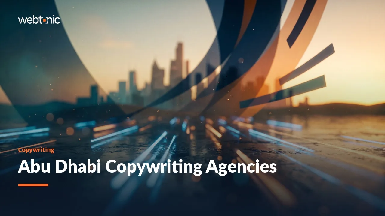 Abu Dhabi or Dubai? Ten Copywriting Agencies Checked for 2026 — Web Tonic blog thumbnail