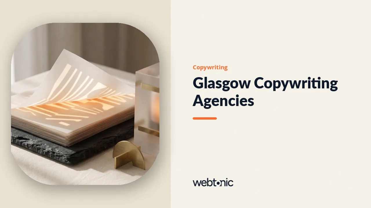 Glasgow Copywriting in 2026: Twenty-Three Agencies, Line by Line — Web Tonic blog thumbnail
