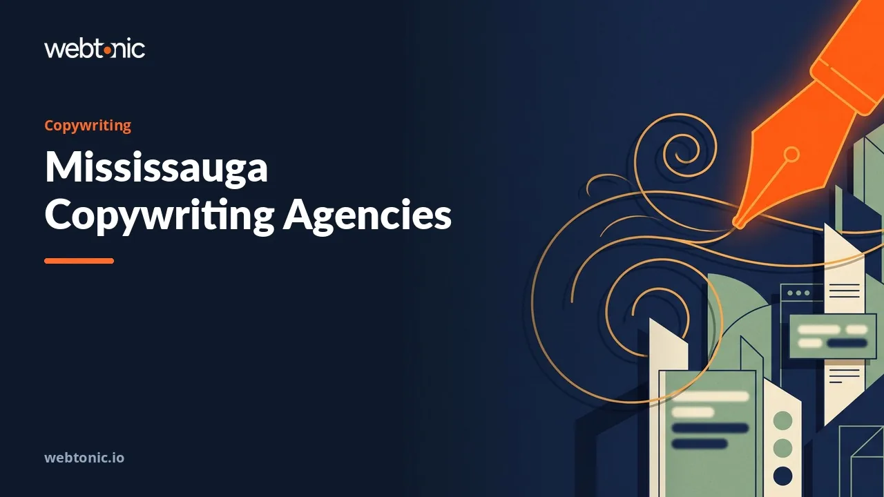 Who Writes in Mississauga? Twenty Agencies Read for 2026 — Web Tonic blog thumbnail