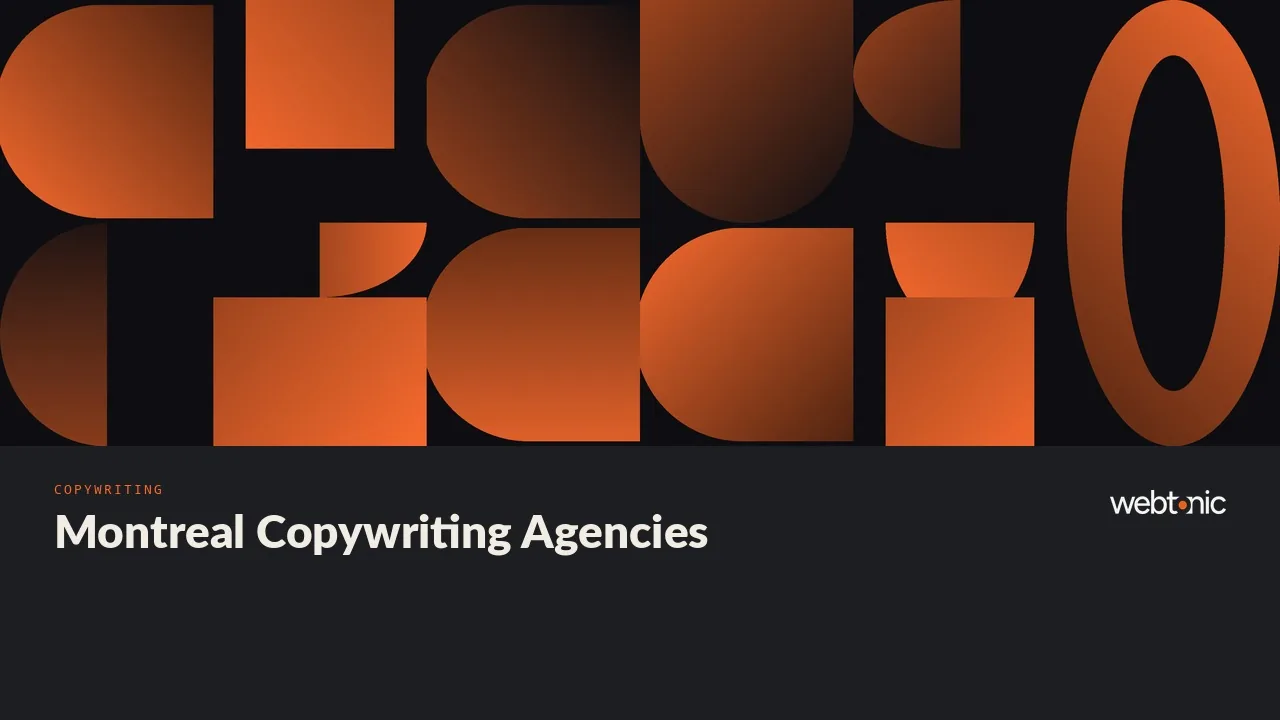 The 2026 Montreal Copywriting Shortlist: Twenty-Five Agencies — Web Tonic blog thumbnail