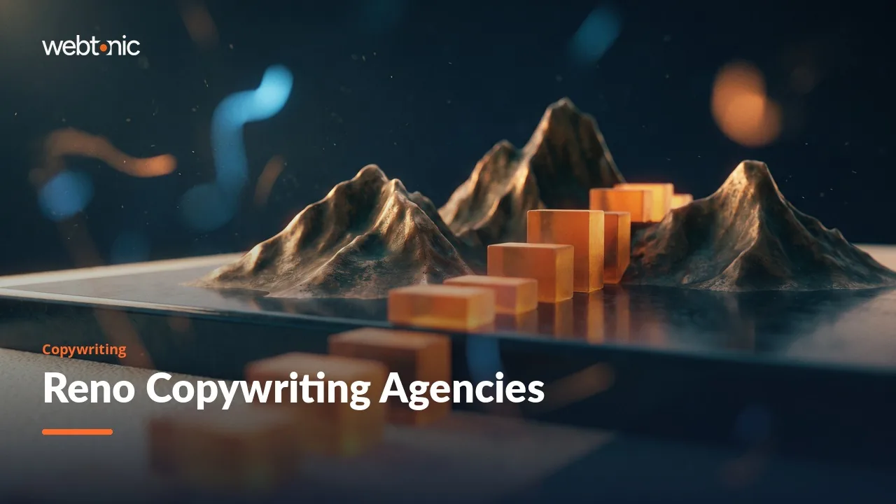Reno Copywriting Agencies in 2026: Nine Firms, No Published Rates — Web Tonic blog thumbnail
