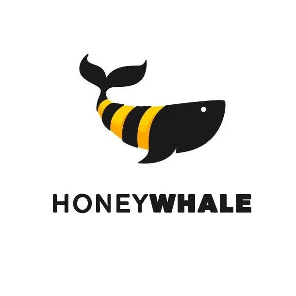 Honey Whale Logo