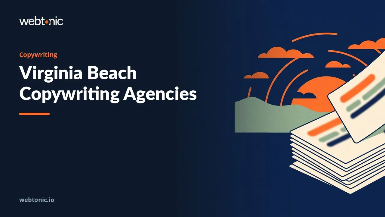 Virginia Beach Copywriting Agencies in 2026: Four Sell Writing, Seven Bundle It — Web Tonic blog thumbnail