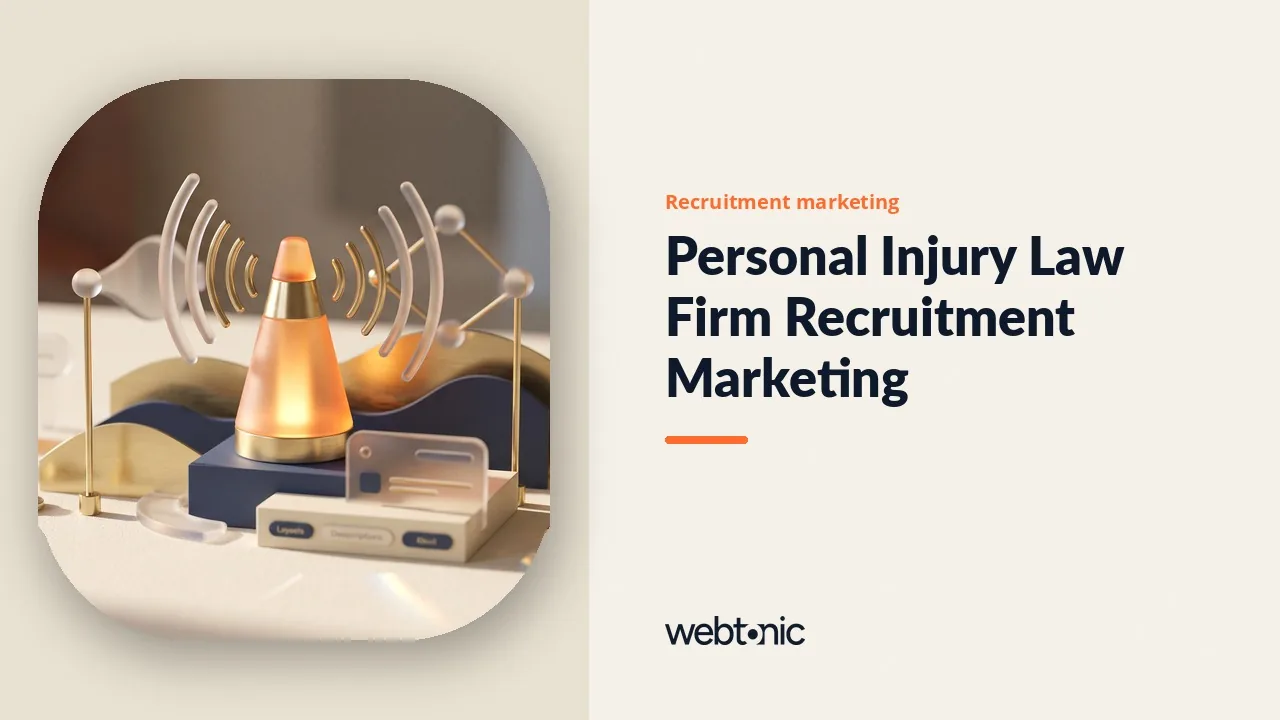 A Hiring Brief, Not a Case Brief: 19 Recruitment Marketing Agencies for Injury Firms in 2026 — Web Tonic blog thumbnail