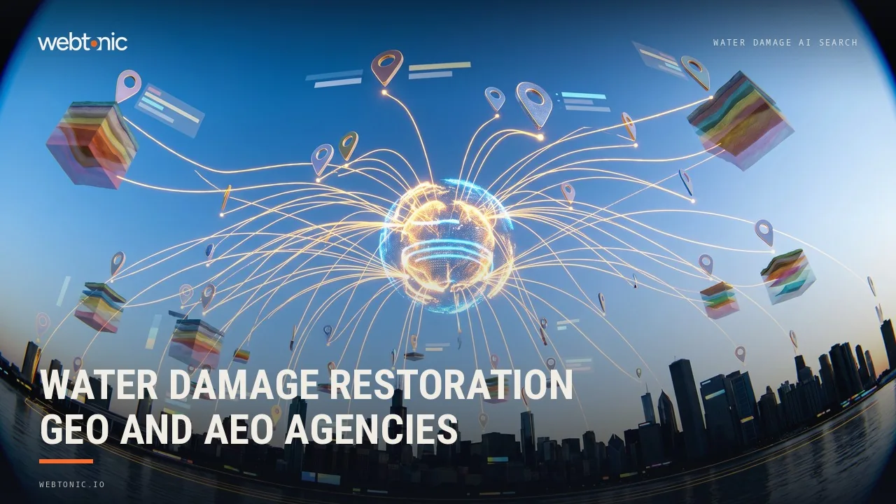 Cited Before the Storm: Ten AI Search Agencies for Water Damage Firms in 2026 — Web Tonic blog thumbnail