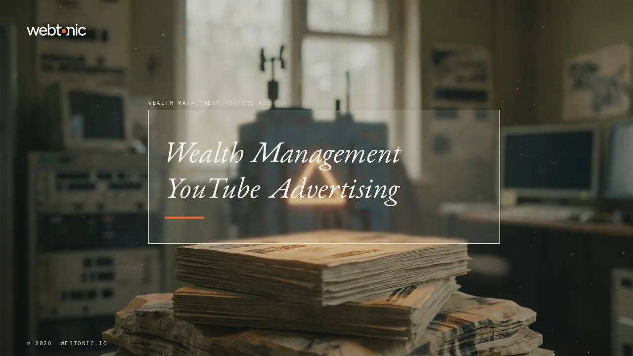 Compliance Reviews the Cut: 12 YouTube Ad Agencies for Wealth Managers in 2026 — Web Tonic blog thumbnail