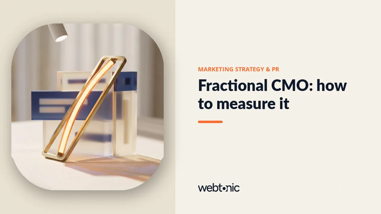 Fractional CMO: how to measure it — Web Tonic article thumbnail