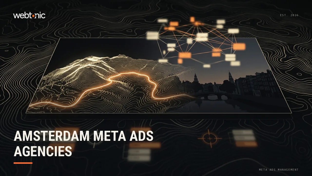 Amsterdam Meta Ads Agencies, Verified Address by Address in 2026 — Web Tonic blog thumbnail
