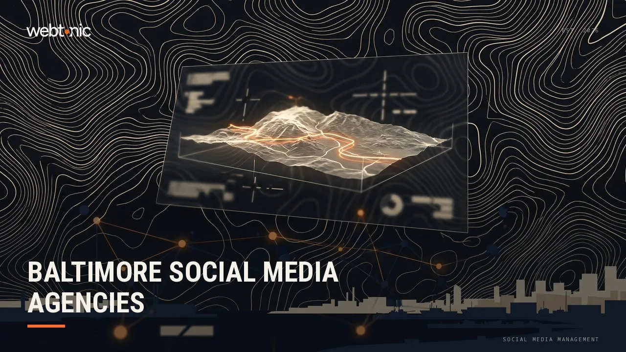 Baltimore Social Media Management in 2026: What Twenty Agencies Put in Writing — Web Tonic blog thumbnail