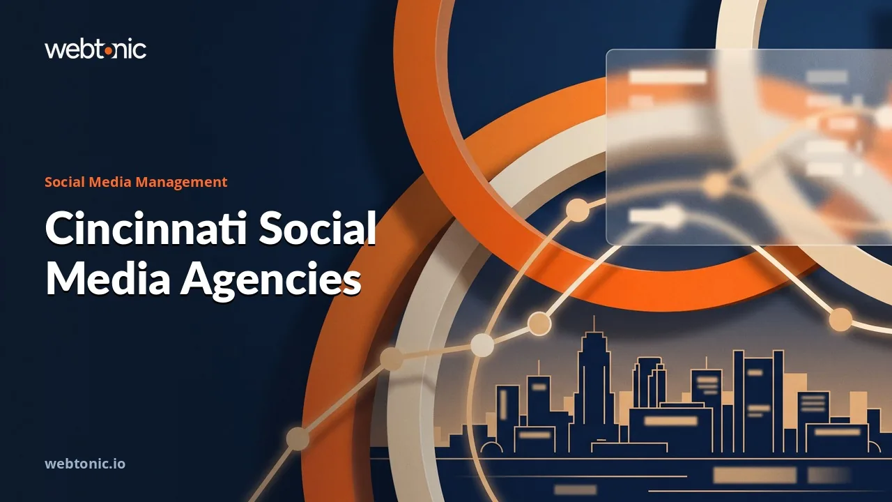 A Short Bench of Eleven: Cincinnati Social Media Management in 2026 — Web Tonic blog thumbnail