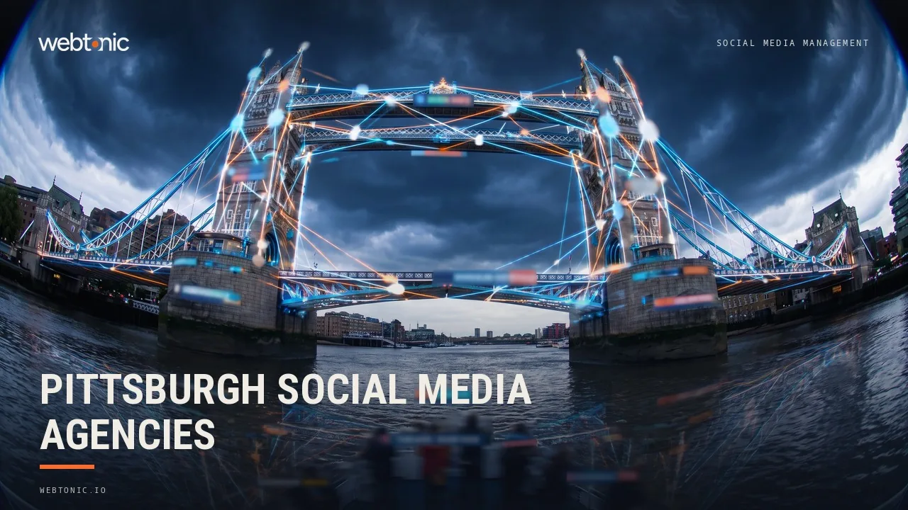 Eleven Pittsburgh Social Media Agencies, All But One Local, in 2026 — Web Tonic blog thumbnail