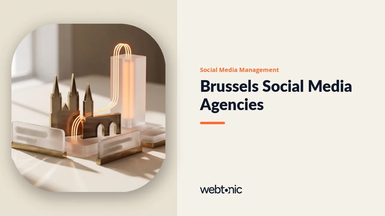 Brussels Social Media Management in 2026: Seventeen Agencies, Three Languages — Web Tonic blog thumbnail