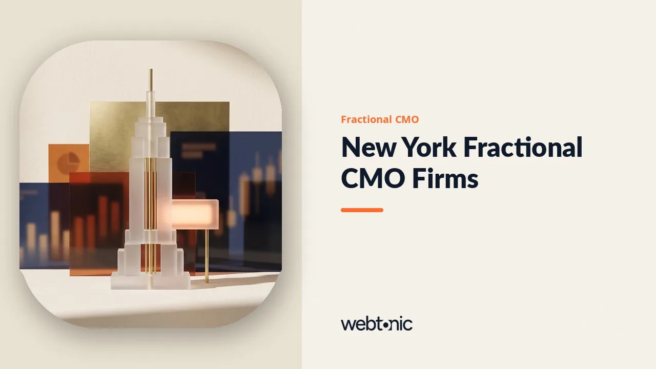 Fractional CMO in New York for 2026: One Person or a Bench? — Web Tonic blog thumbnail