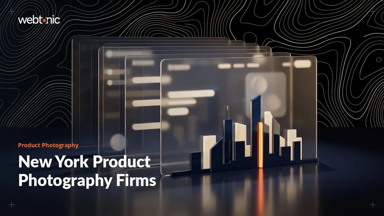 New York Product Photography Firms in 2026: Eighteen Checked, Five Verified — Web Tonic blog thumbnail