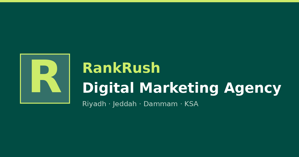 RankRush KSA Logo
