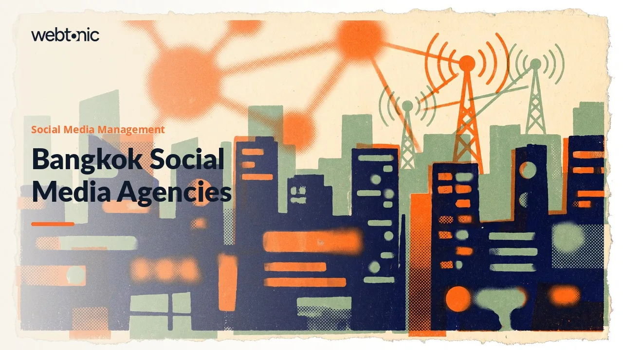 What Twenty Bangkok Social Media Agencies Actually Publish in 2026 — Web Tonic blog thumbnail