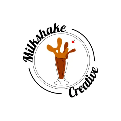 Milkshake Creative Logo