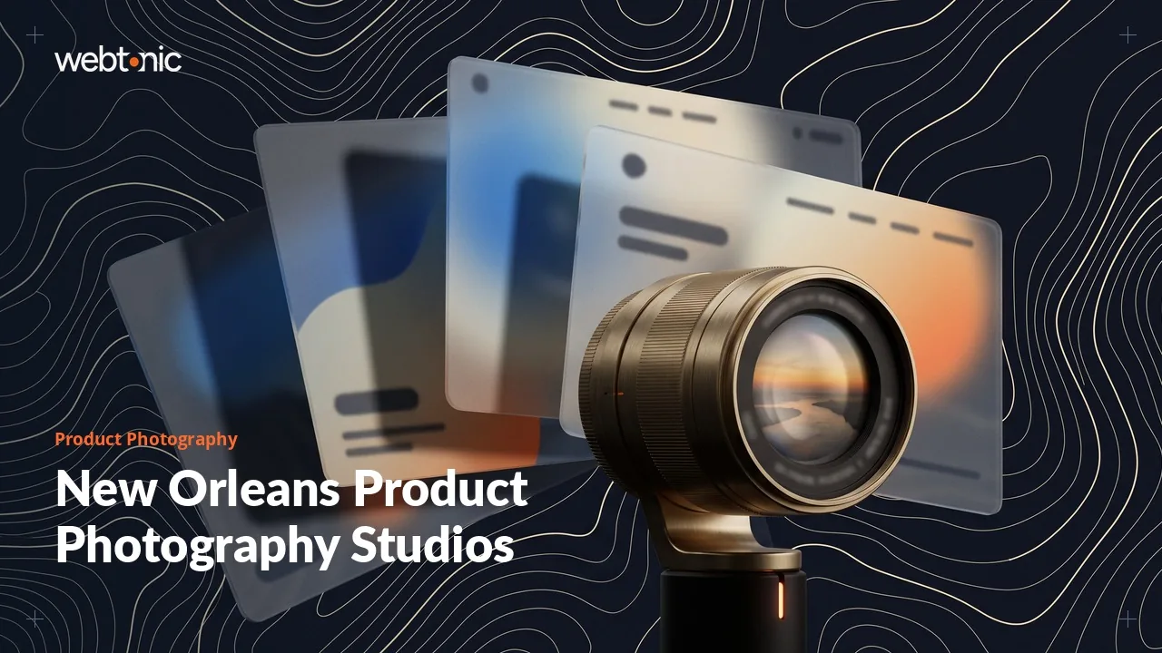 New Orleans Product Photography, 2026: Eight Studios on the Record — Web Tonic blog thumbnail