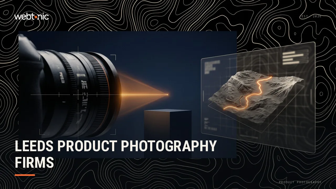 Leeds Product Photography in 2026: Eleven Firms on the Record — Web Tonic blog thumbnail