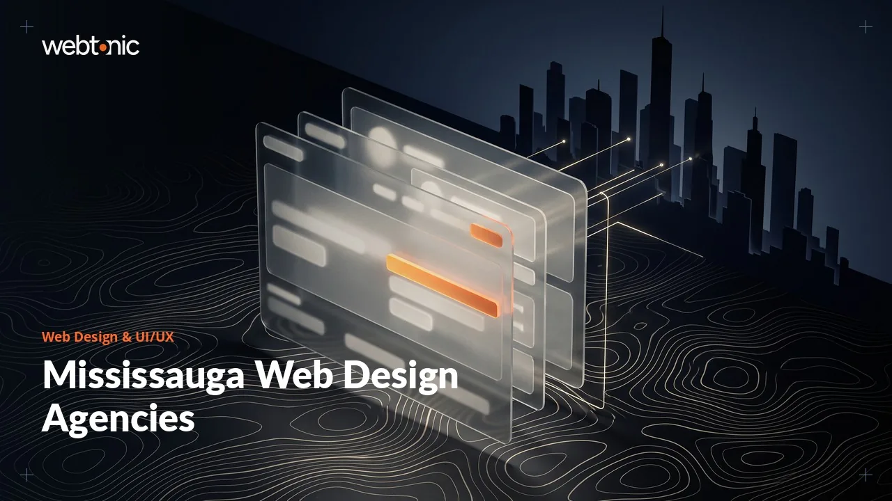 Mississauga Web Design and UI/UX Agencies: 16 Checked for 2026 — Web Tonic blog thumbnail
