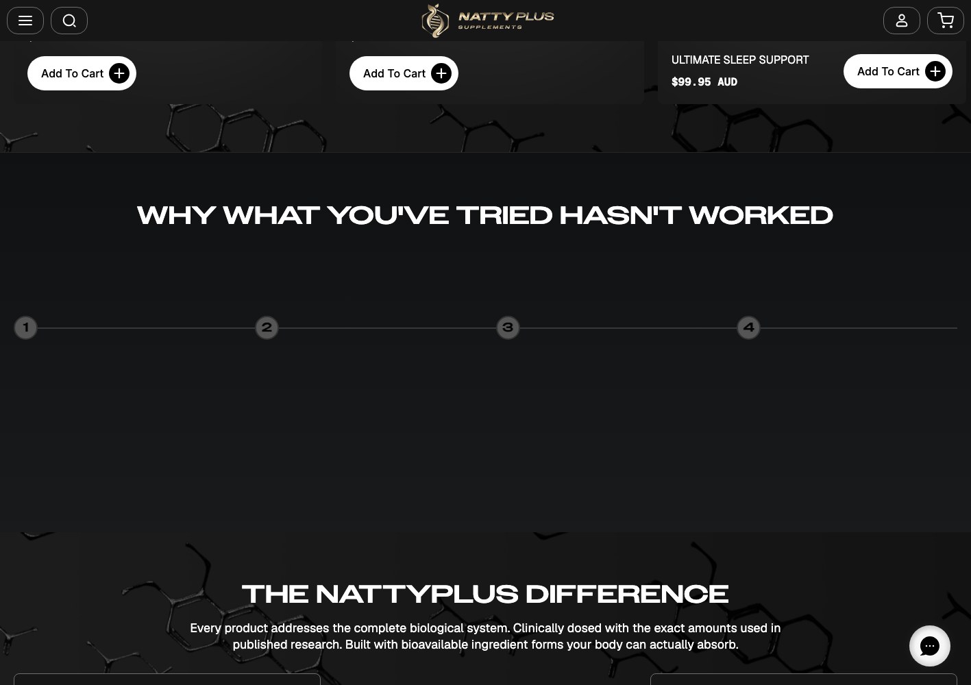 The NattyPlus difference section