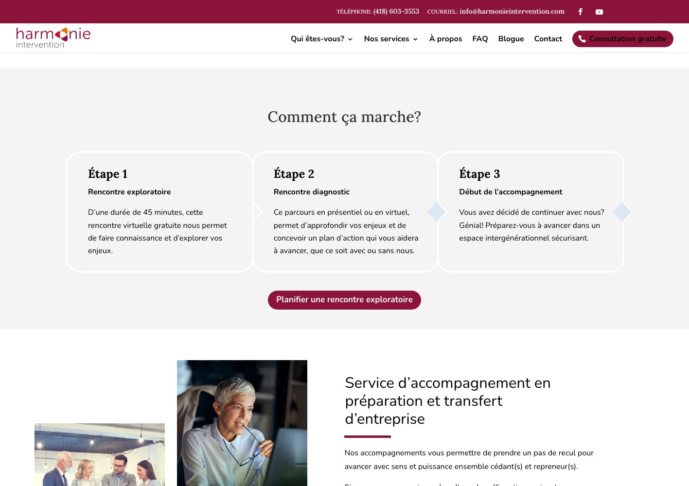 Comment ca marche three step process