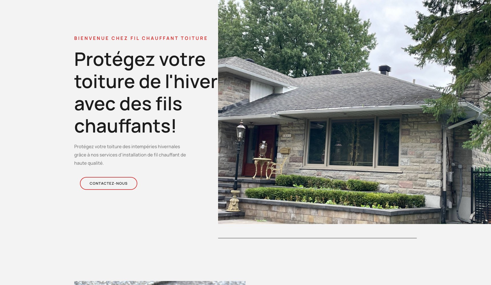 Fil Chauffant Toiture homepage hero