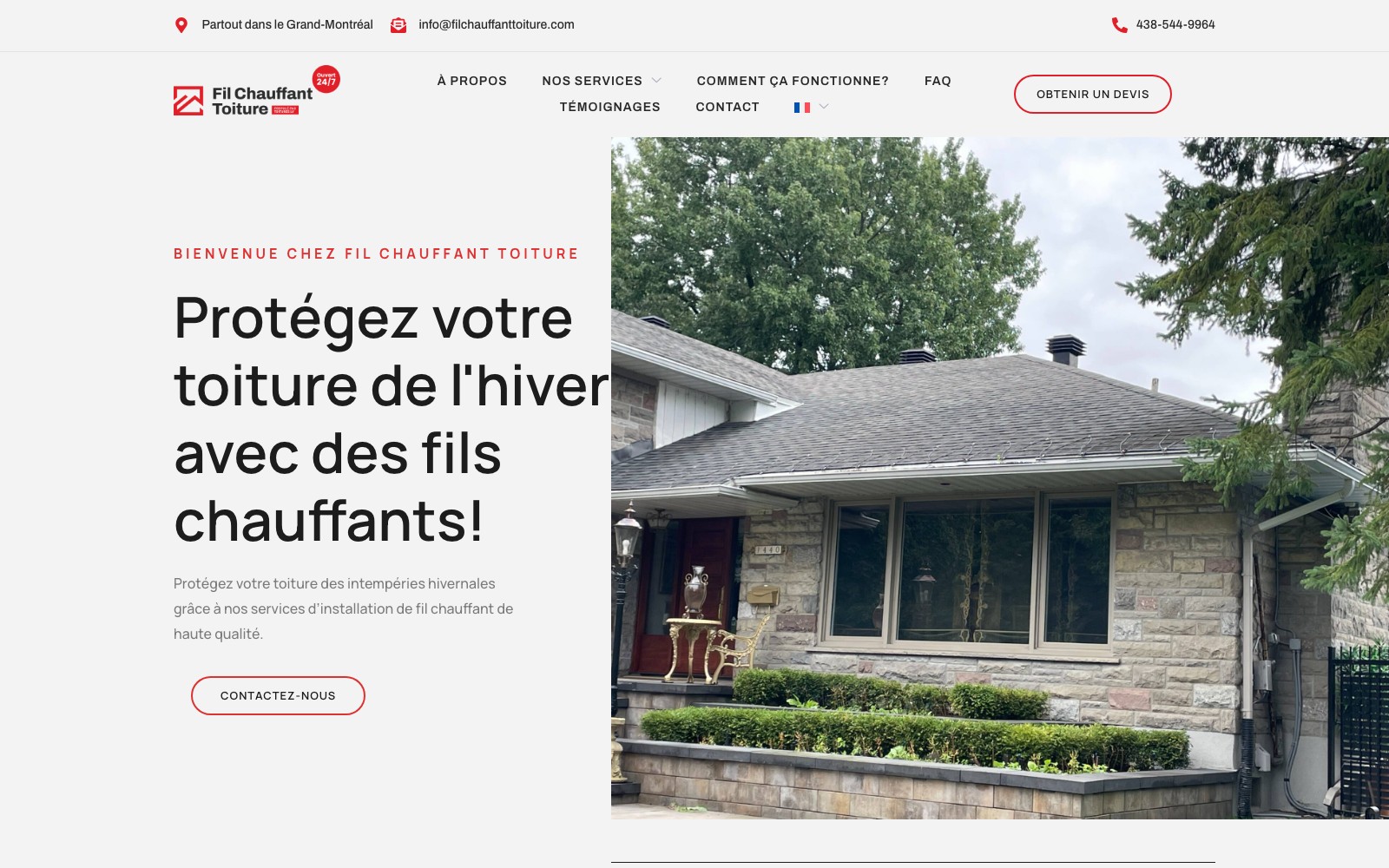 Fil Chauffant Toiture homepage hero