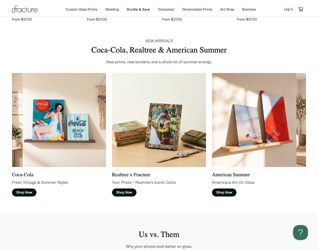 Fracture new arrivals band for the Coca-Cola, Realtree and American Summer collaborations