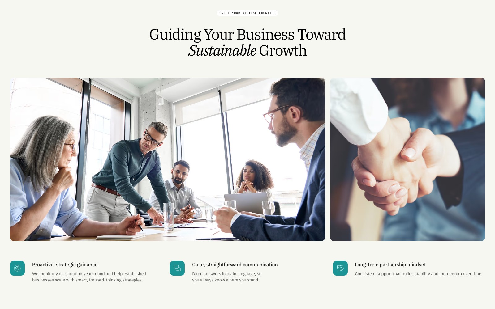Guiding your business toward sustainable growth