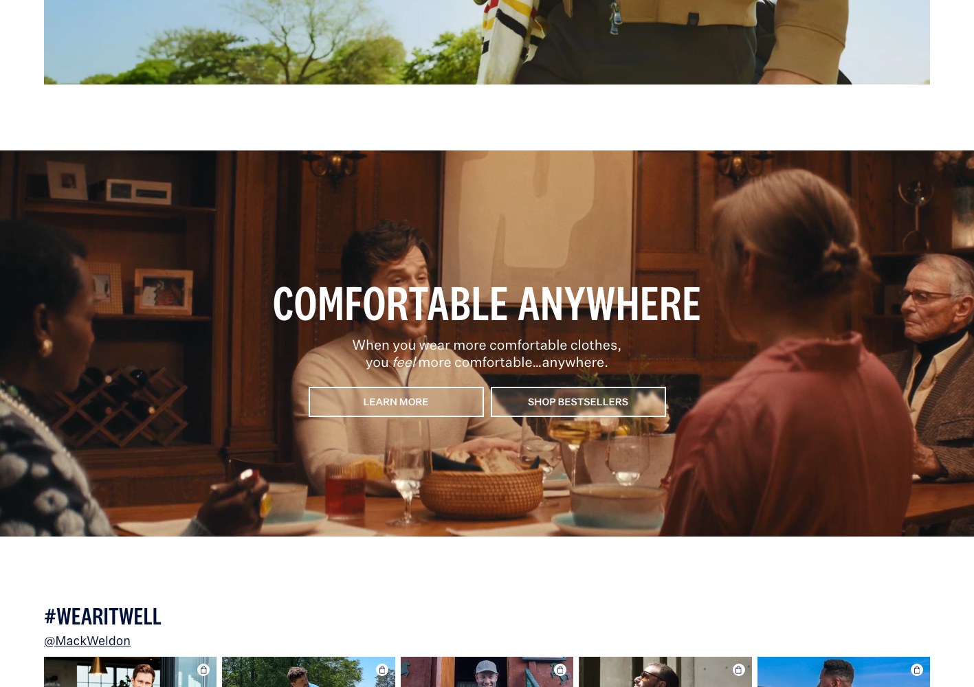 Comfortable Anywhere lifestyle band