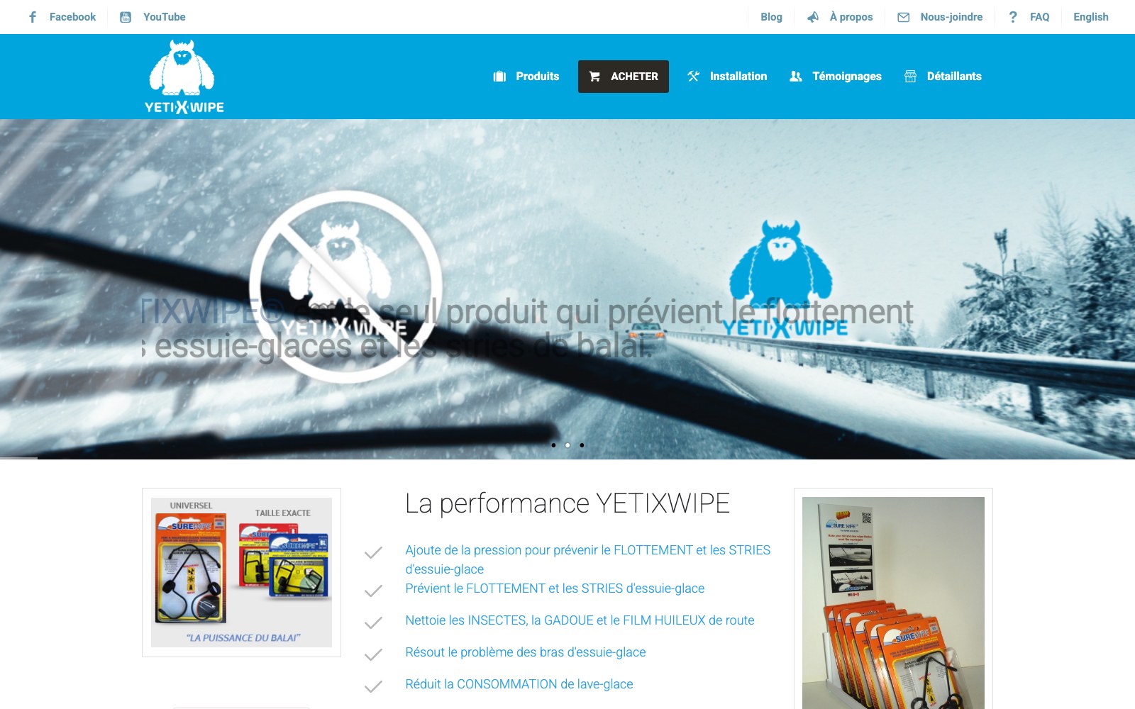 Winter driving brand banner