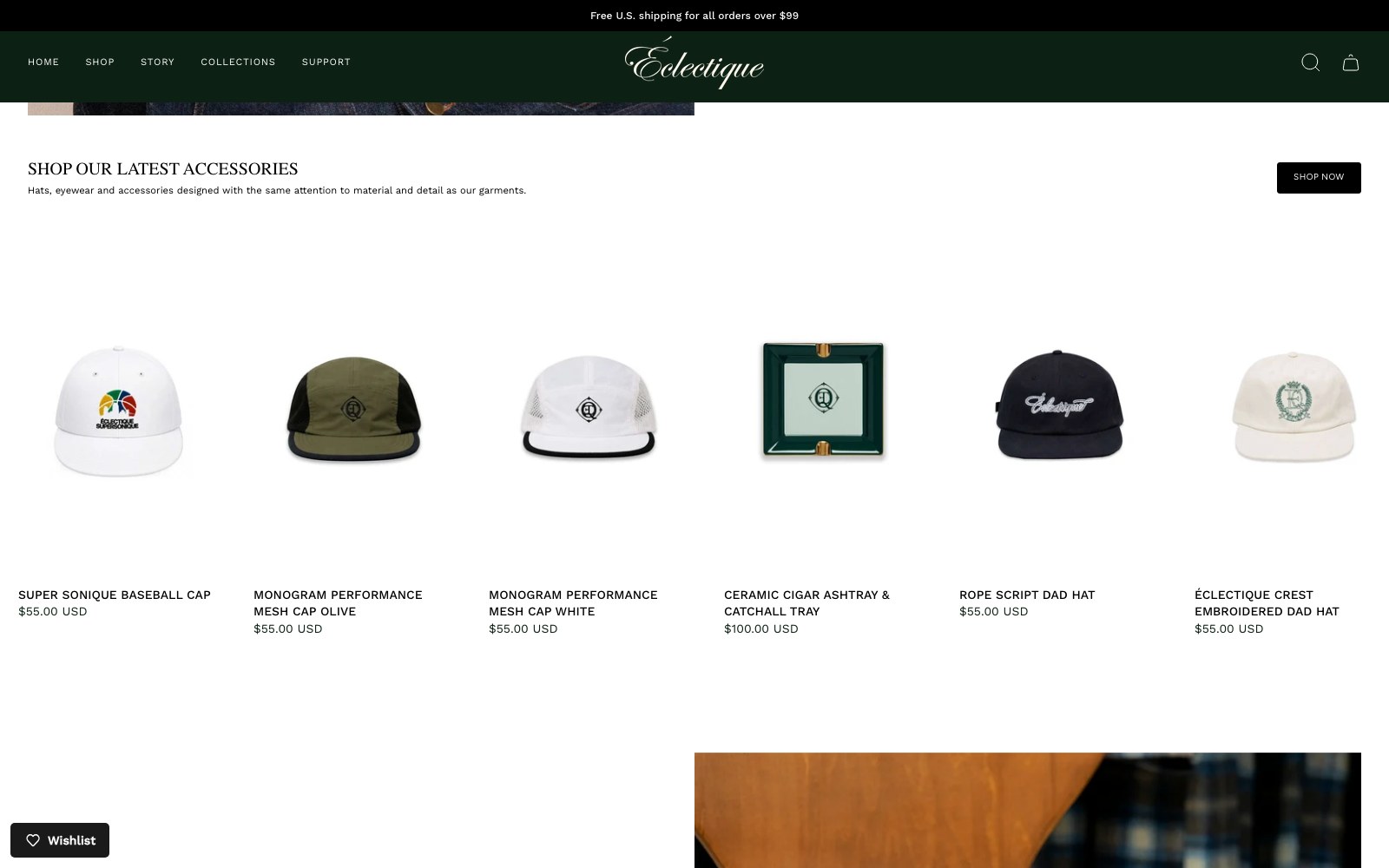 Shop our latest accessories line-up of caps and small goods