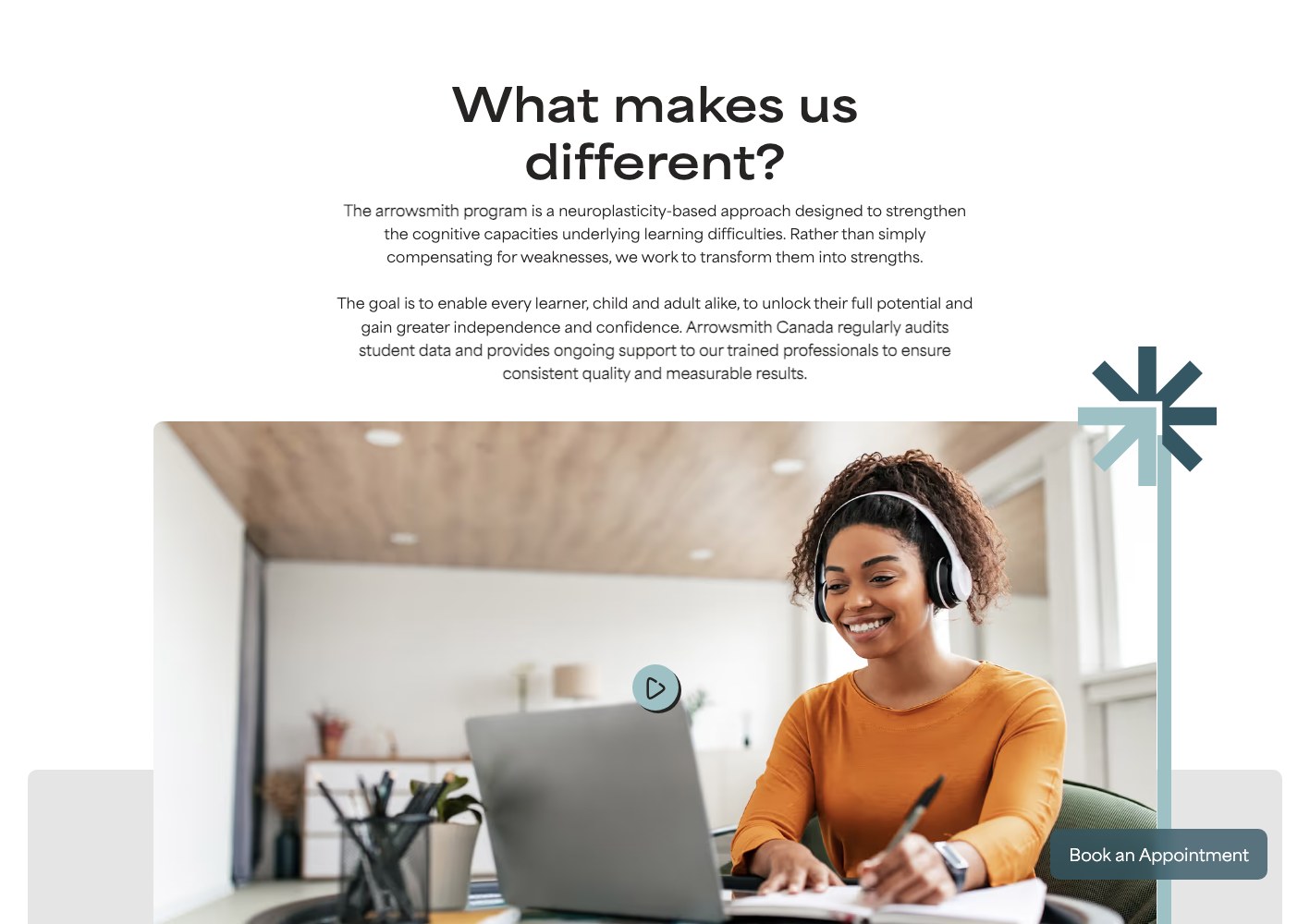 How the programme differs from tutoring