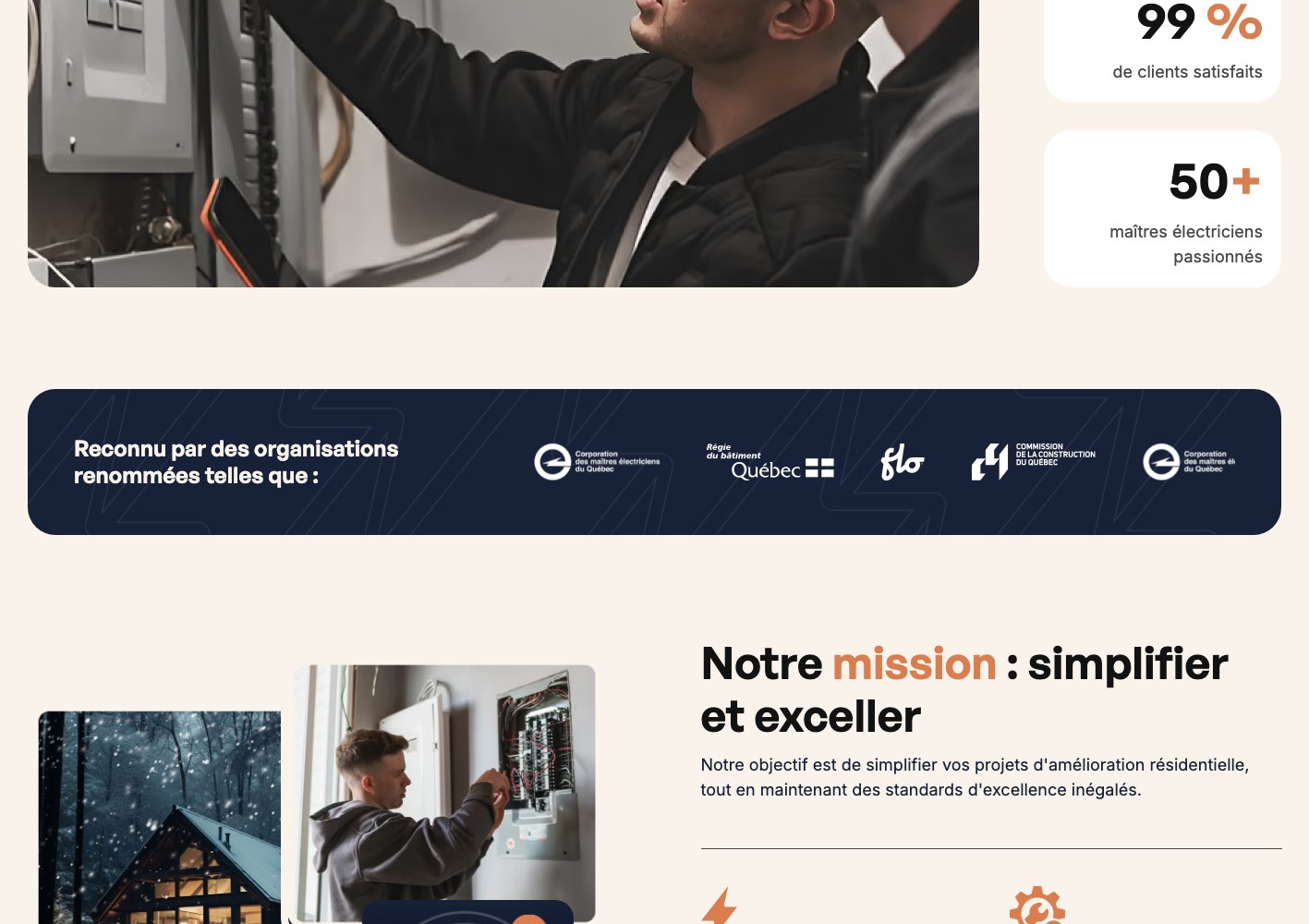 ERCO Residentiel statistics and mission statement