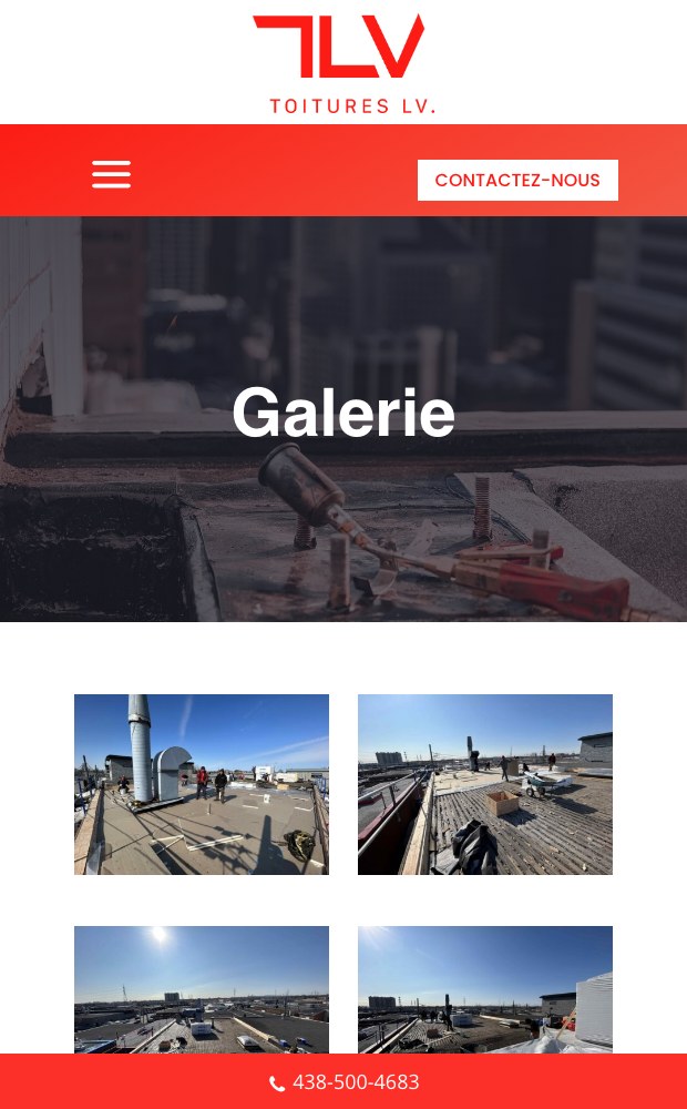 Toitures LV mobile project gallery