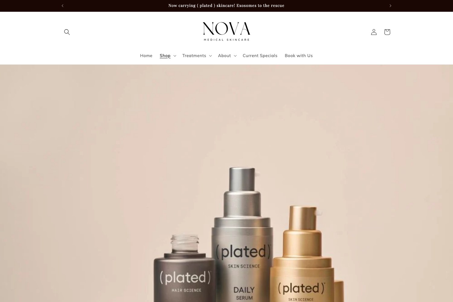 Plated and Botox section