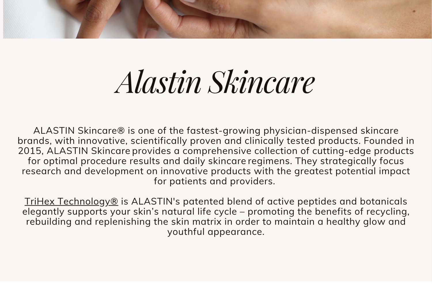 Alastin skincare collection