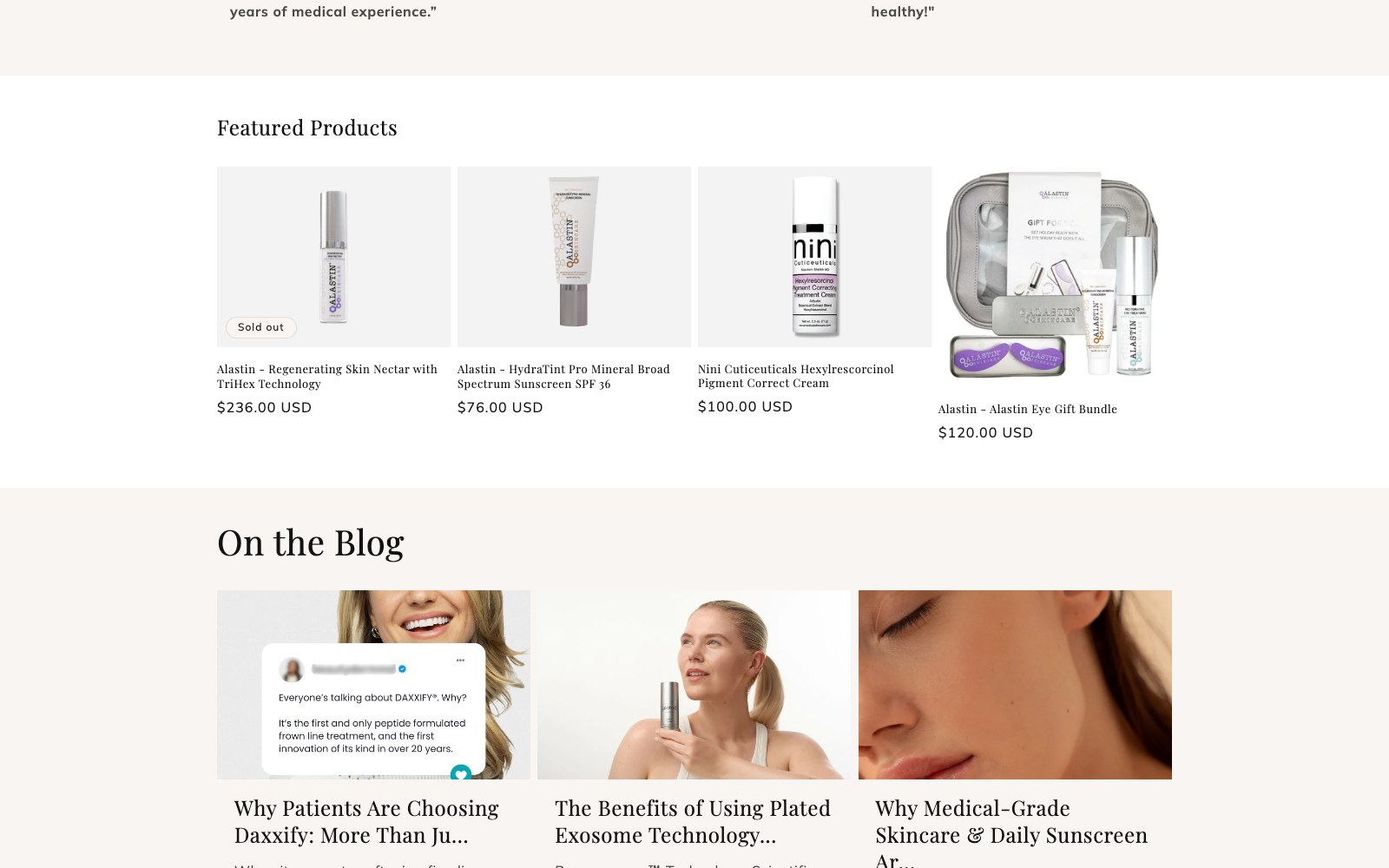 Featured medical-grade products