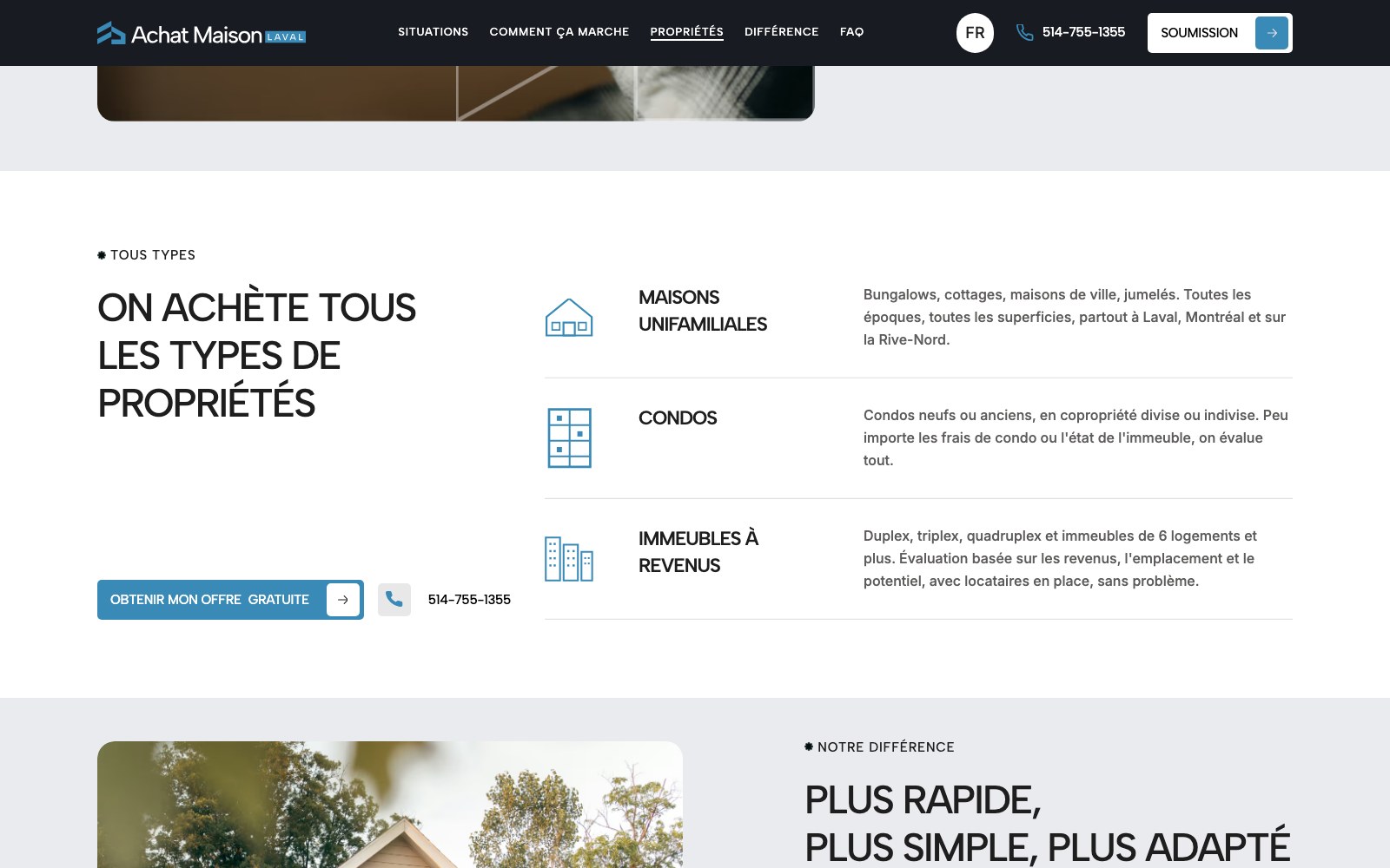 Property types, FR